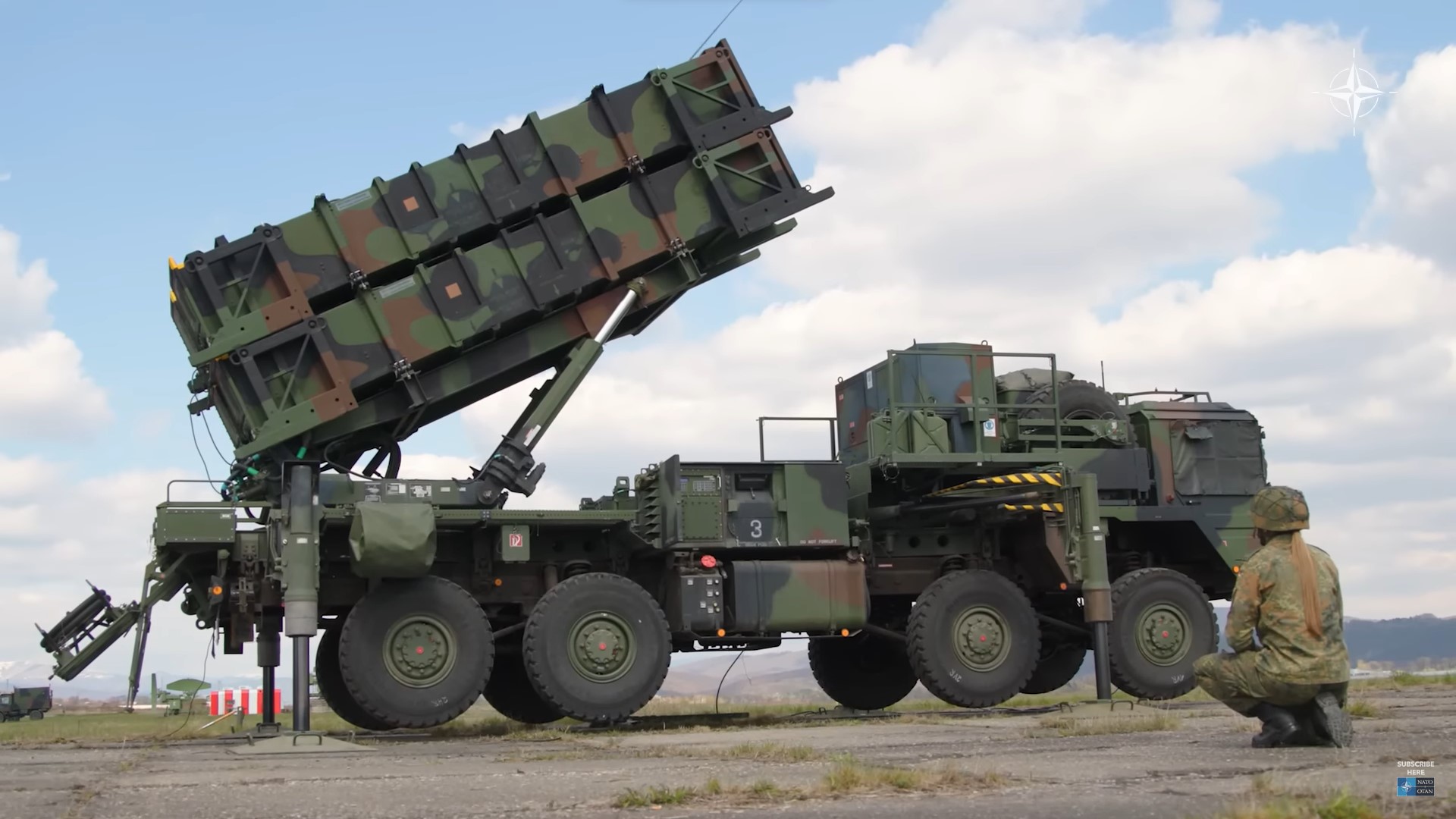 The Patriot missile defense system in action in Slovakia. Russia has opposed US decision to supply the weapon system to Ukraine.