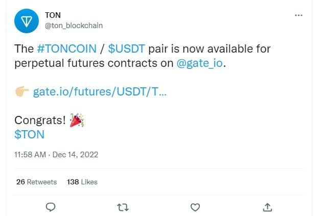 Toncoin TON open network