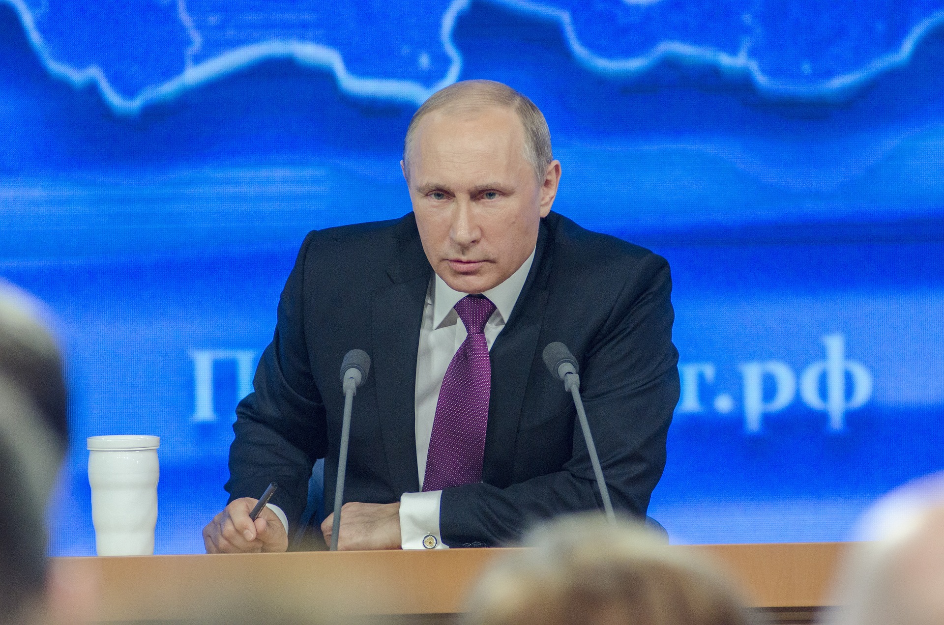 The Russian President said nukes were a deterrent, insisting Russia had not gone mad