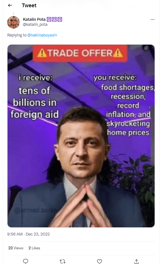 Ukraine President Zelensky succeeded in securing more in aid