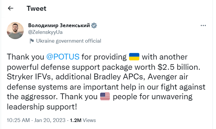 Ukraine, Joe Biden hasn&#8217;t learnt his lesson after bringing the US on the verge of default. More support for Ukraine ahead