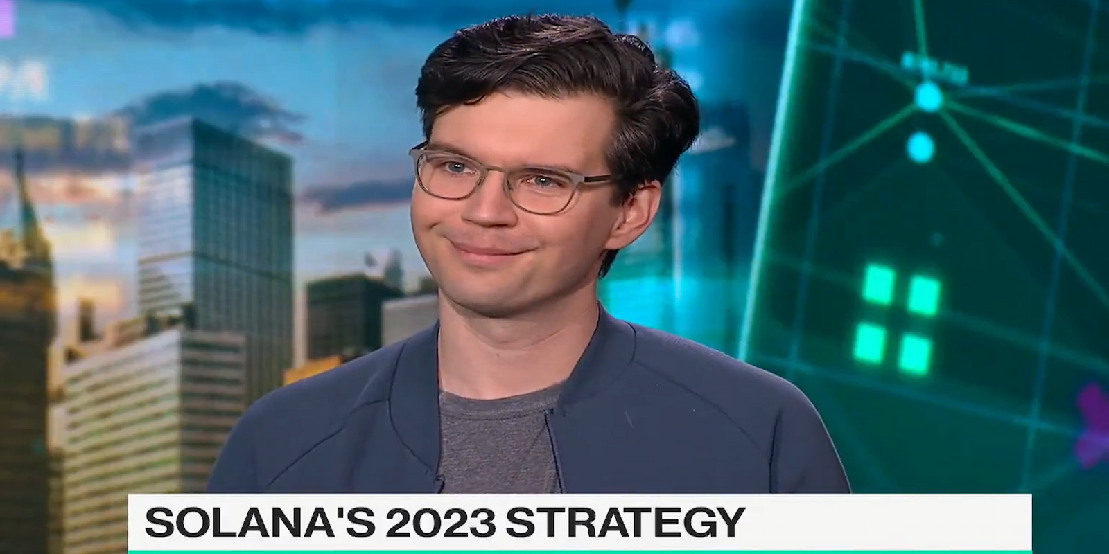 Austin Federa, during his interview with Bloomberg.
