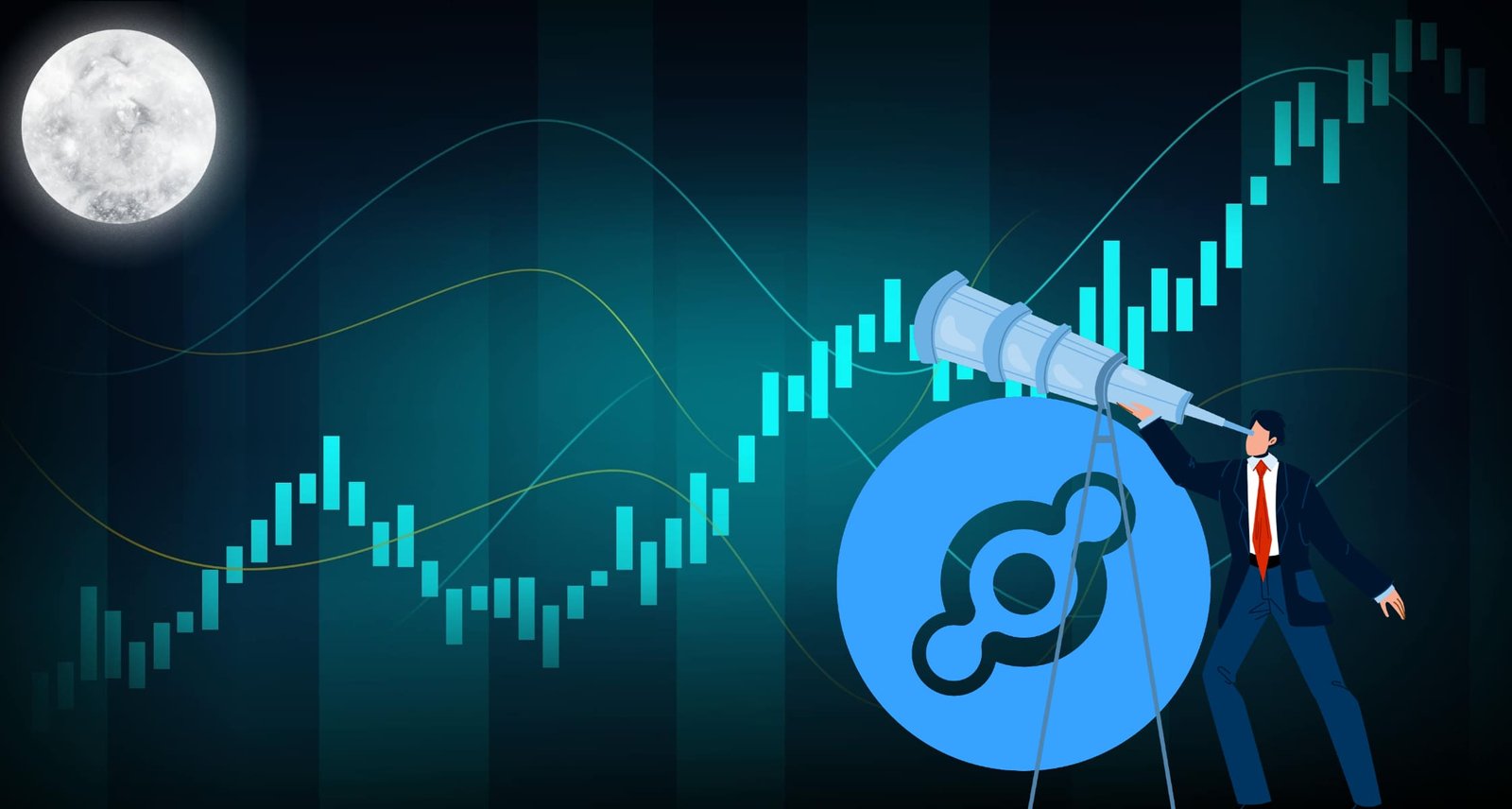 Helium native token HNT price has formed a bullish wedge pattern.