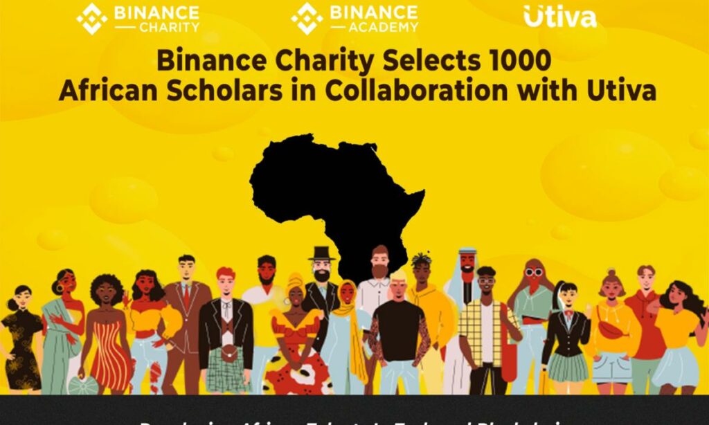 , Binance Charity Announces 1000 African Scholars In Collaboration With Utiva