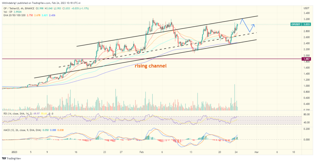 Optimism (OPT) price action. Source: TradingView.com  