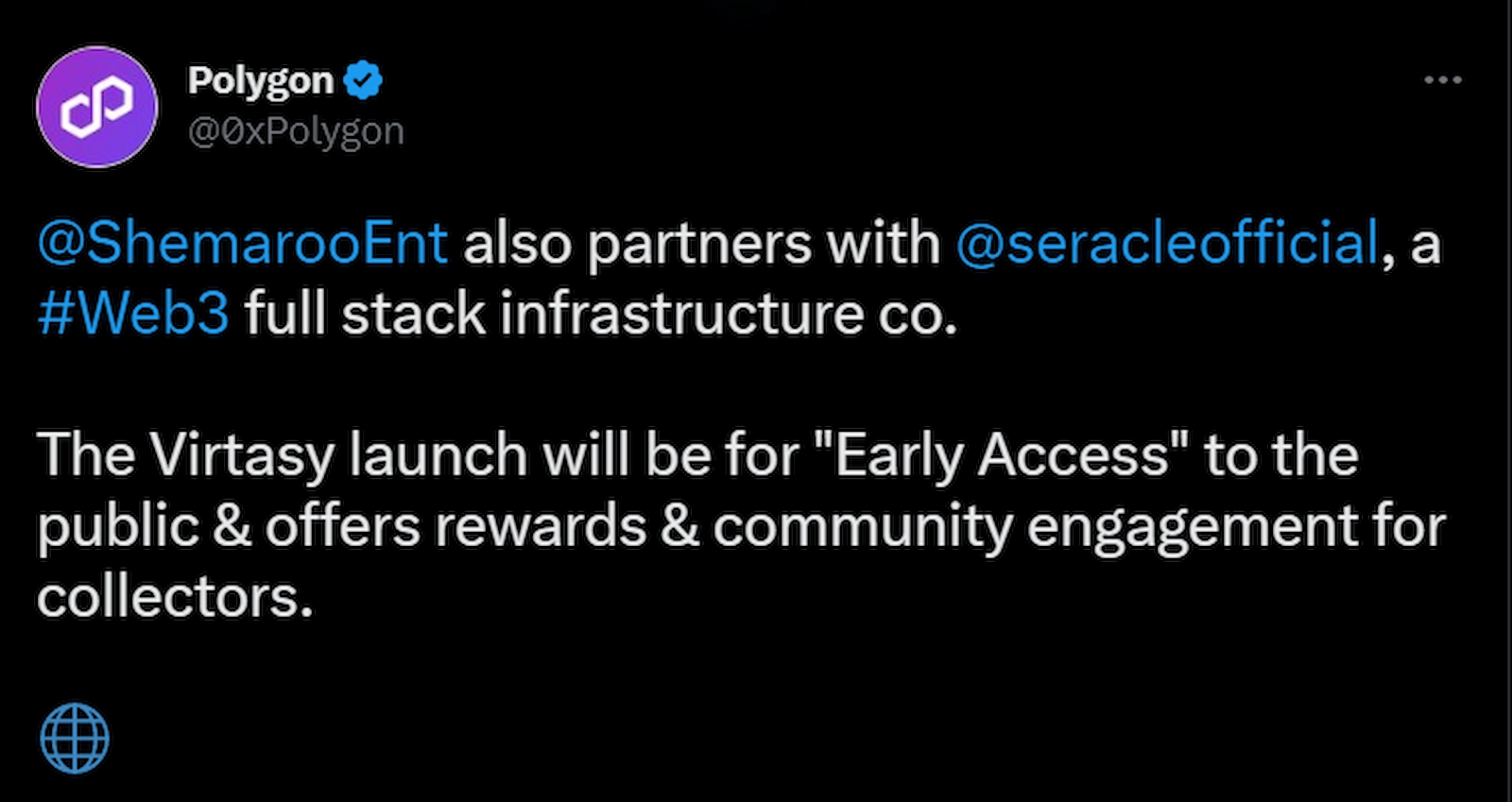 Shemaroo partnered with Polygon to launch its NFT marketplace.