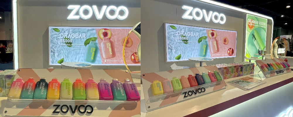 , World&#8217;s Leading Compliant Disposable E-Cigarette ZOVOO made a stunning appearance at TPE 2023