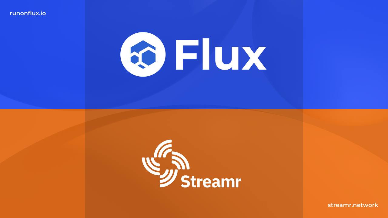 , New integration between Streamr and Flux strengthens the scalability of decentralized applications