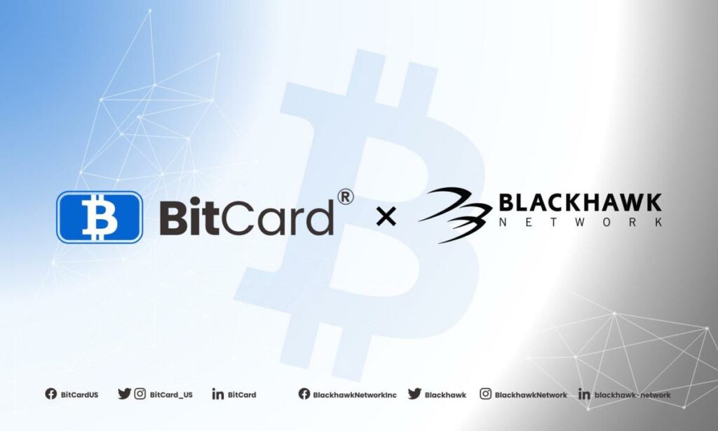 , BitCard® and Blackhawk Network (BHN) to Offer Bitcoin Gift Cards at Select U.S. Retailers