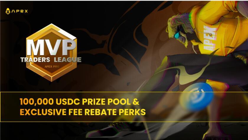 , ApeX Pro Kicks Off MVP Traders League With Up to 100,000 USDC Prize Pool &amp; Trading Fee Rebates