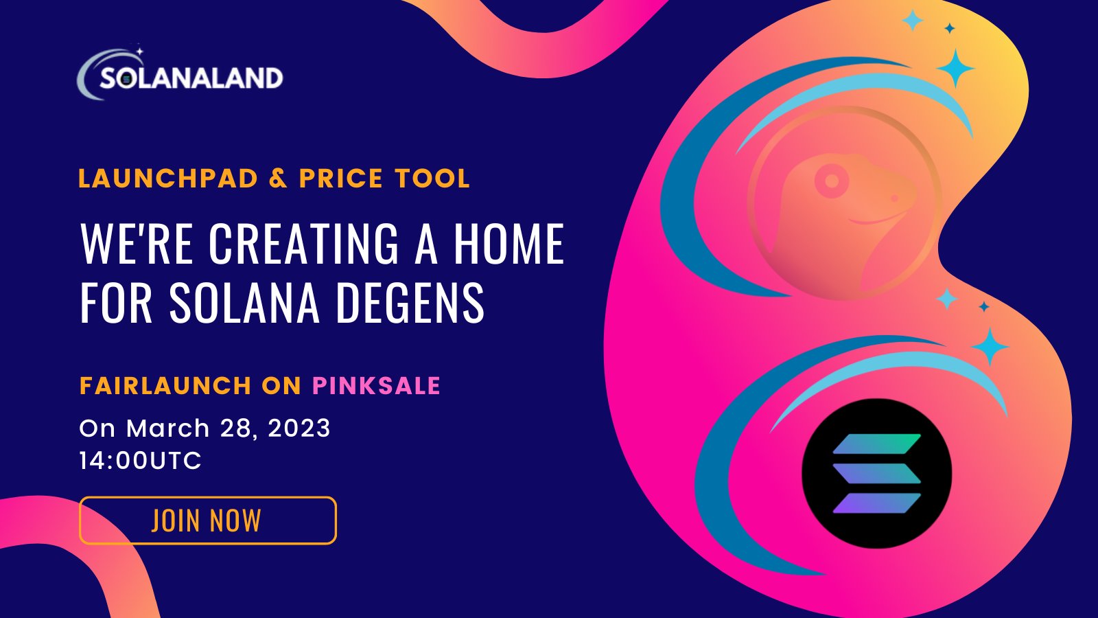 , Solanaland Announces the Pre-sale of $SLAND Token on PinkSale