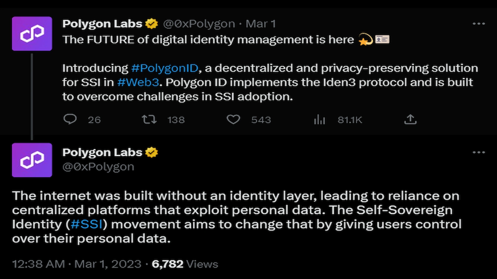 Polygon introduced a product to help improve the KYC system.