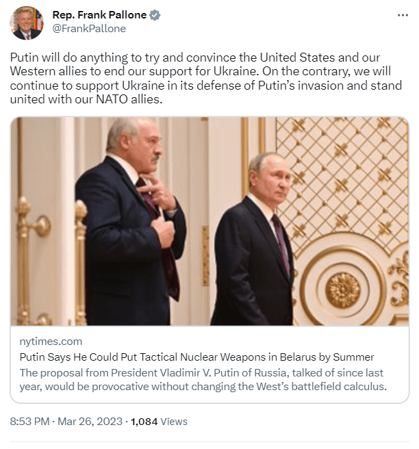 US officials are calling on President Joe Biden to continue supporting Ukraine against Russia 