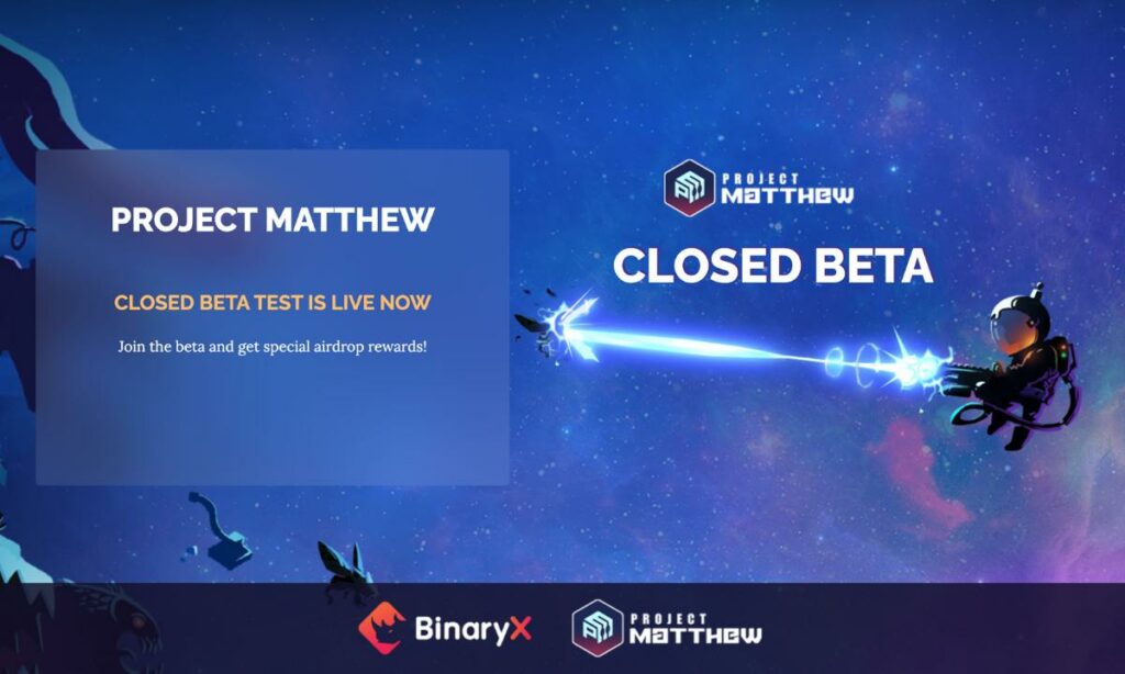, BinaryX Releases Trailer and Opens Beta Test For Futuristic Space Game Project Matthew