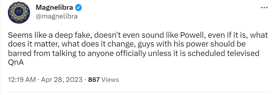Russian comedian pranksters, posing as Ukraine President Volodymyr Zelensky, dupe Federal Reserve (Fed) Chairman Jerome Powell