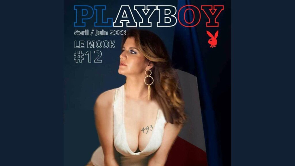 Fresh political row in protest-hit France after Marlène Schiappa, the French Minister appears Playboy magazine cover