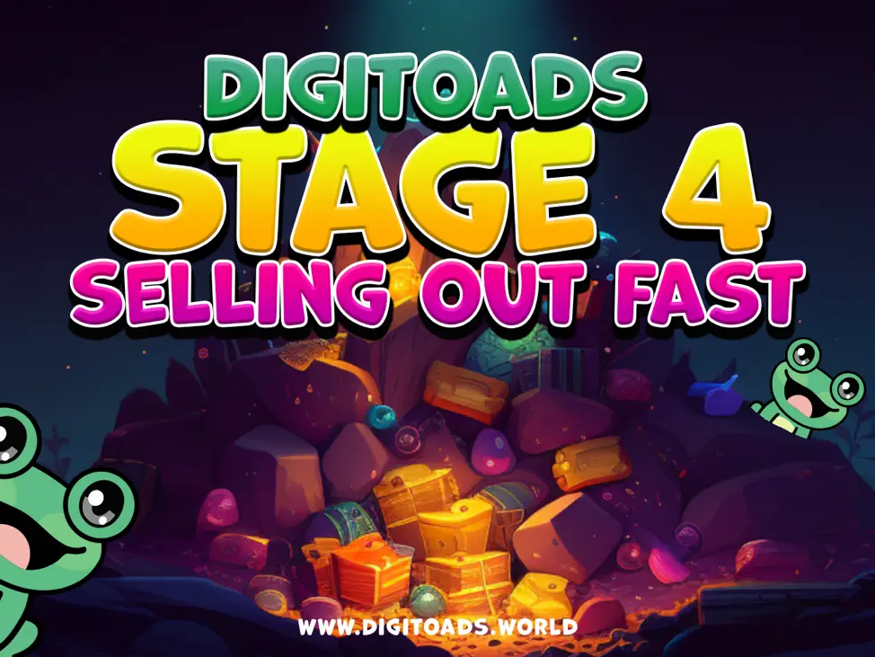 DigiToads (TOADS) is Surpassing Ripple (XRP) and Cardano (ADA) in Price Growth