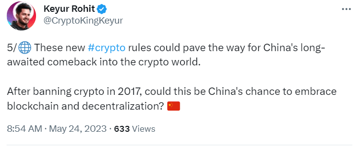 Unlike China, Hong Kong will allow retail investors to trade in cryptocurrencies, including major tokens like Bitcoin (BTC) & Ethereum (ETH)