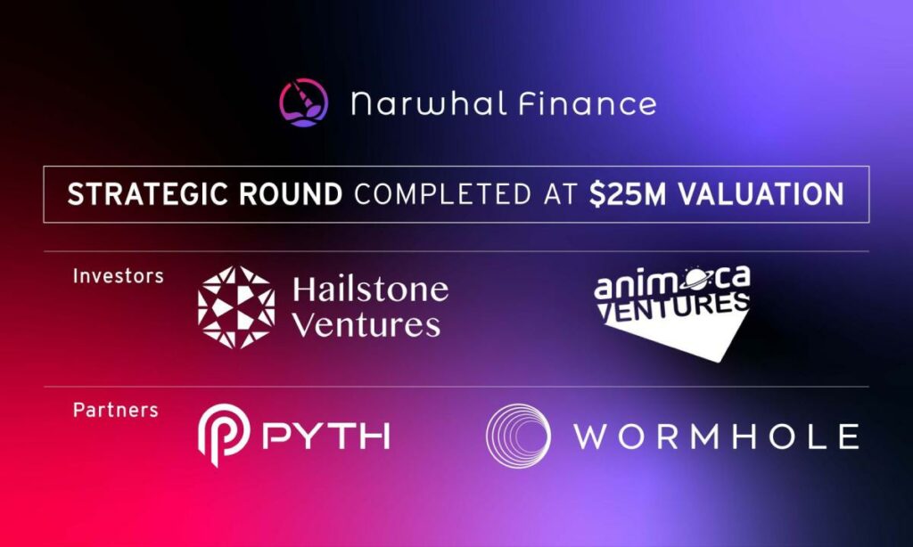 , Narwhal Finance closing the strategic round of funding at $25M valuation