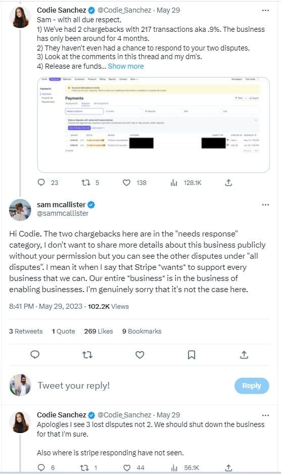 Stripe, which stopped processing Bitcoin (BTC) payments in 2008, is holding back funds of small businesses