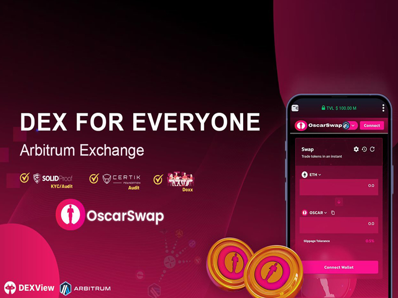 , Oscarswap.com Is Here:  The Future of DEXs and Yield Farming on Arbitrum