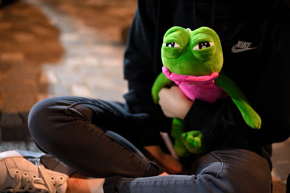 Vilnius, Lithuania - March 8, 2021: A non-fungible token(NFT) is a special type of cryptographic token which represents something unique. NFT blockchain marketplace