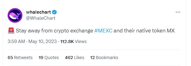 MEXC, MEXC exchange in controversy despite MX token 260% price jump