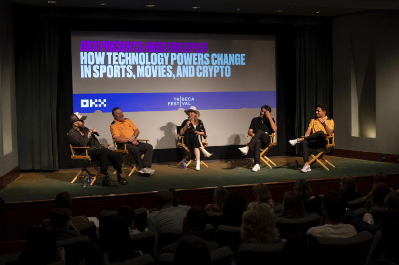 , OKX and McLaren Racing Host Panel on Technology in Sports and Film at Tribeca Festival