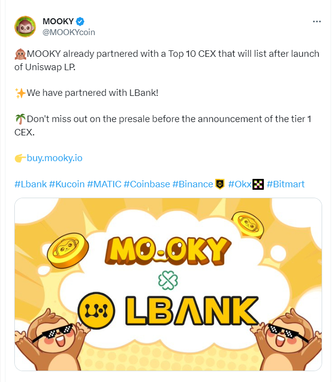 , Memecoin MOOKY Raises $900,000 Ahead of Its Final Presale Stage