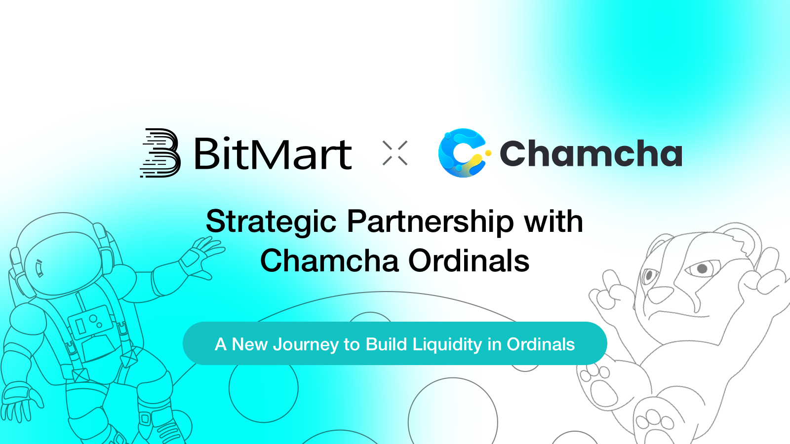 , BitMart and Chamcha Build Strategic Partnership to Promote the Future of the Ordinals Ecosystem Together