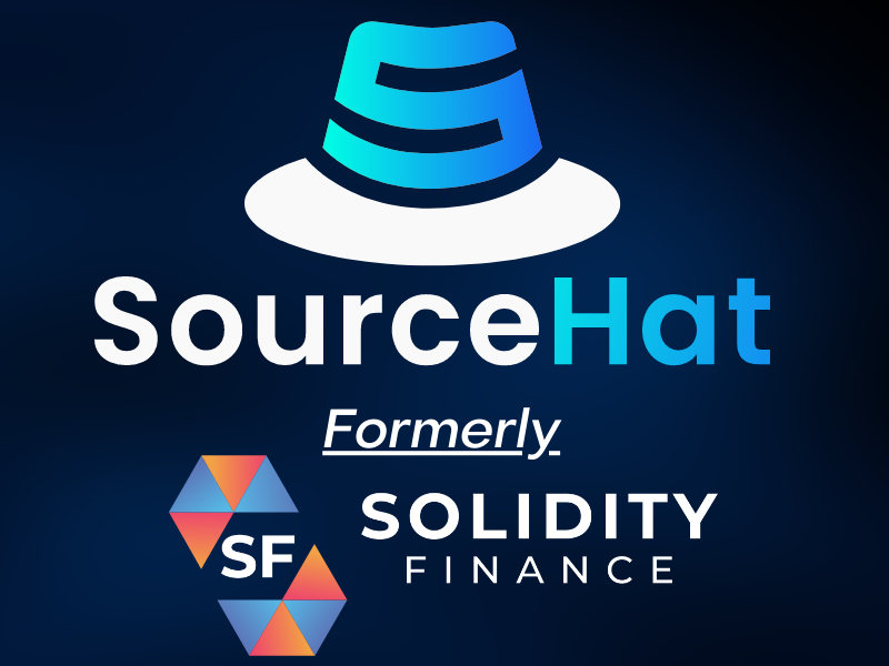 , Solidity Finance Announces Company Rebrand to SourceHat