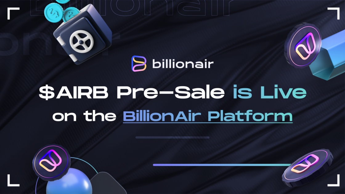 , Innovative Raffles and Gaming Platform BillionAir, Launches Token Pre-Sale