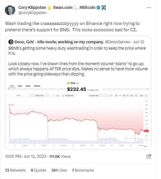 BNB, Why is BNB price up today?