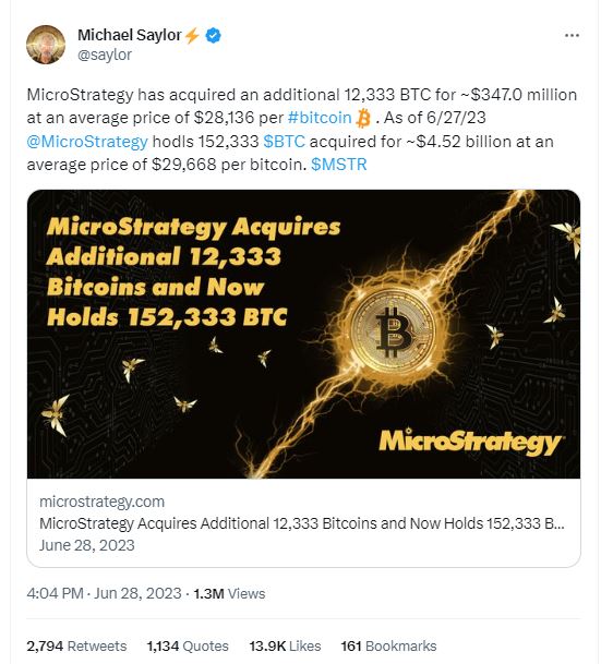 microstrategy bitcoin