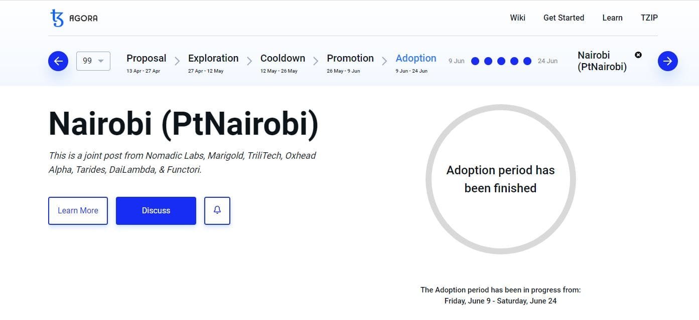 Nairobi upgrade will boost Tezos TPS Nairobi upgrade will boost Tezos TPS