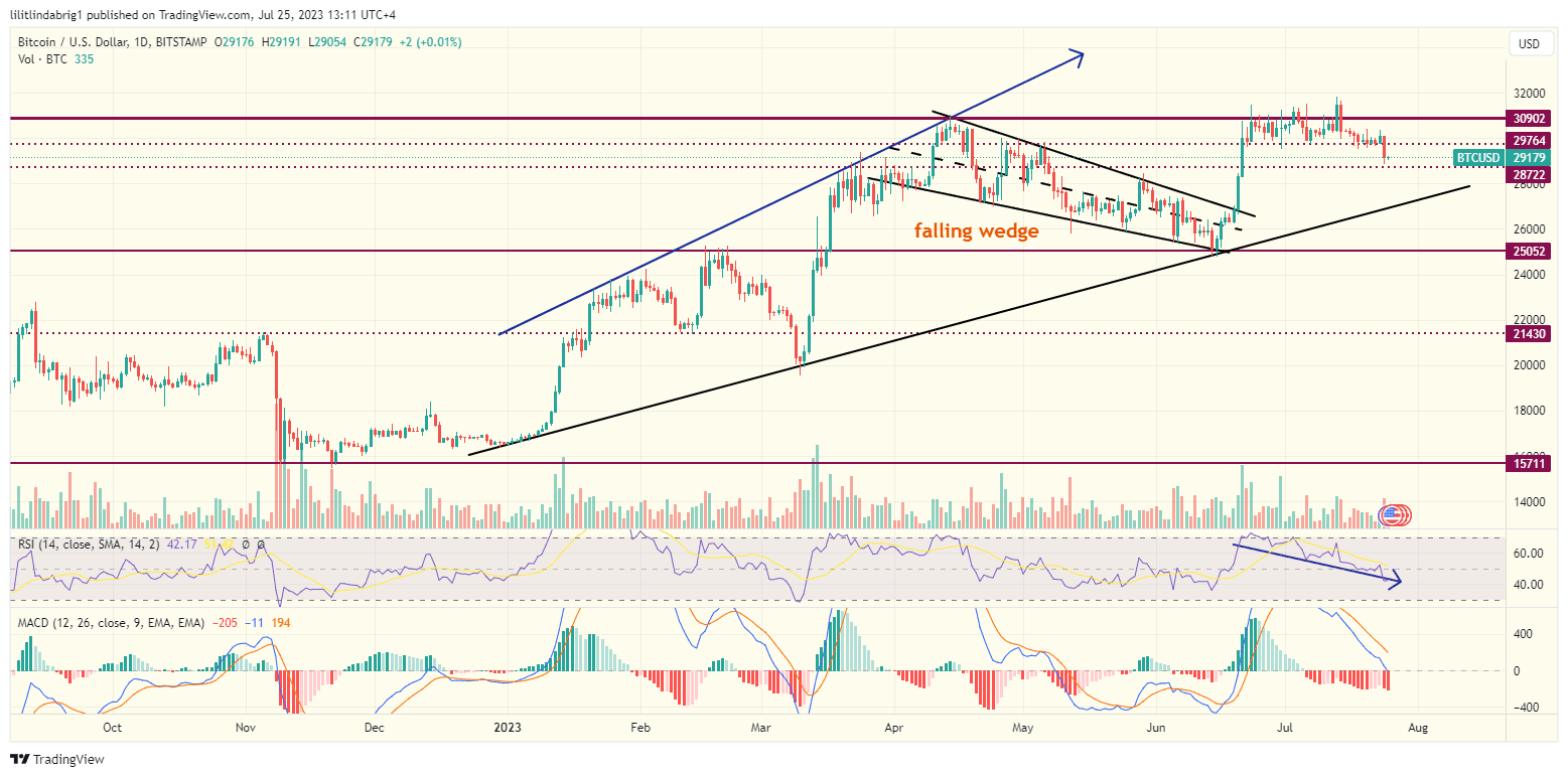 Bitcoin (BTC) daily price action chart. Source: TradingView.com