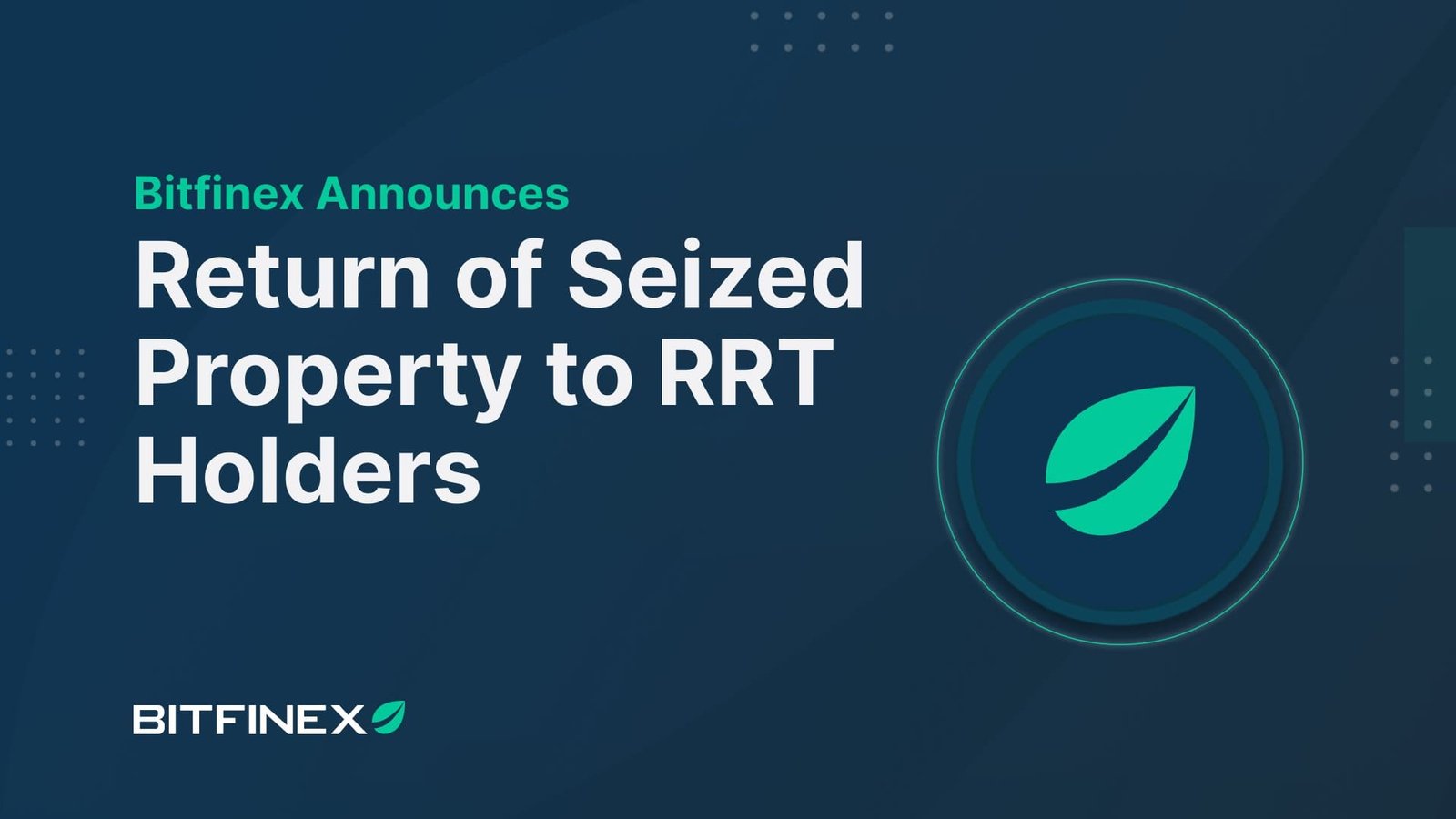 Bitfinex Receives $314K Recovery from 2016 Hack as US Homeland Security Returns Seized Funds Bitfinex Receives $314K Recovery from 2016 Hack as US Homeland Security Returns Seized Funds