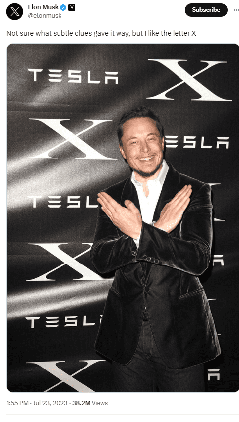 X token rallied over 2000% after Elon Musk announced he is changing the name and logo of Twitter to "X". Miscreants launch other altcoins.