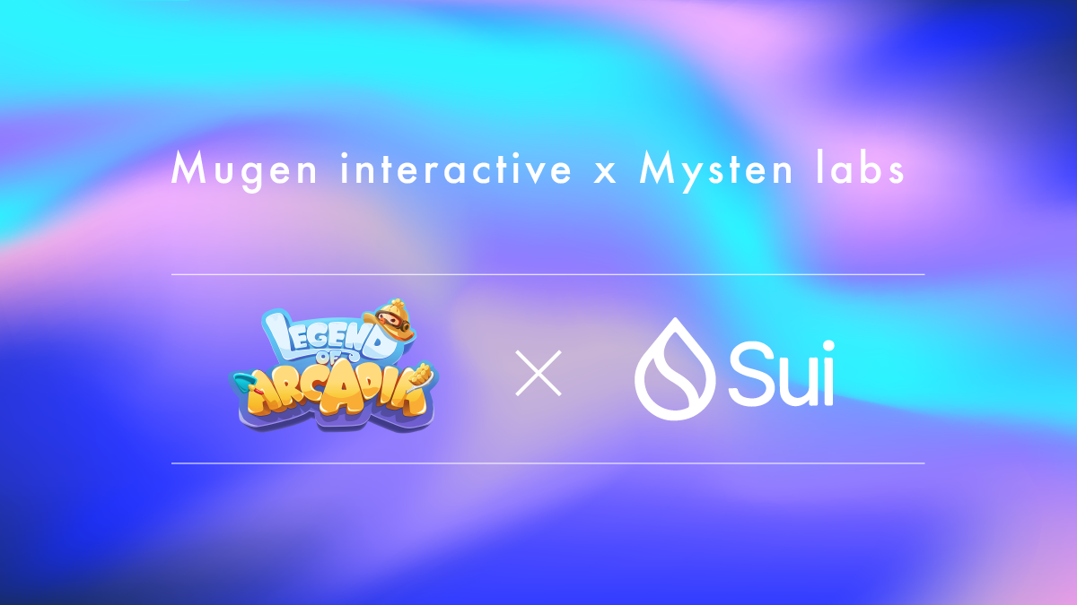, Blockchain Gaming Studio Mugen Interactive Partners with Mysten Labs and Launched the First GameFi Prediction Protocol on Sui Network