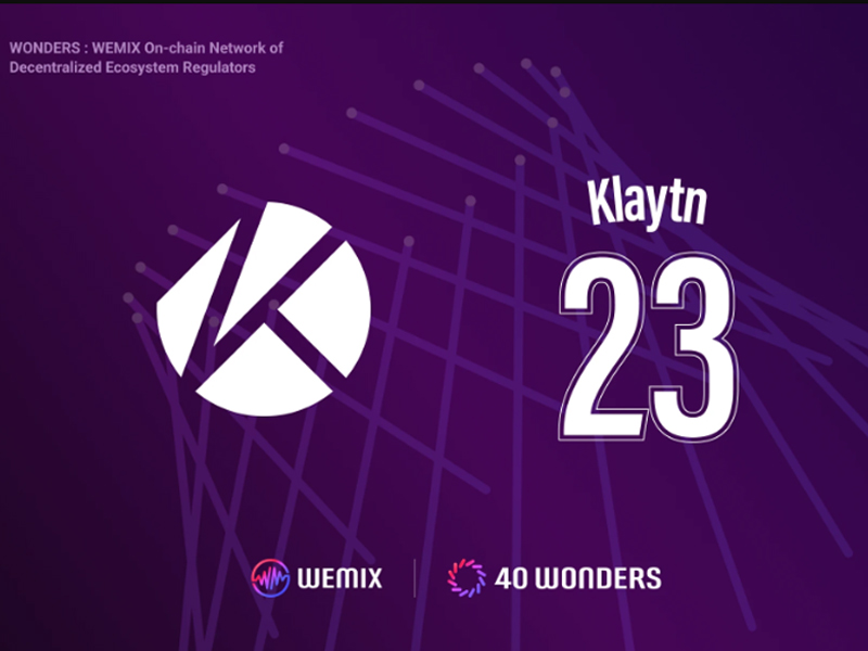 , Klaytn Joins WEMIX3.0 NCP as WONDER 23
