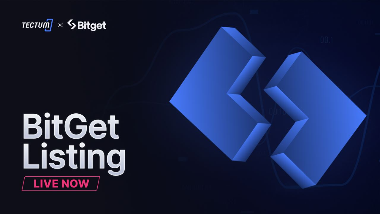 , Tectum Invites Early Investors to be Part of the Future By Joining the $TET Listing on Bitget