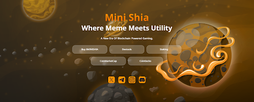 , Introducing MiniShia: A Revolutionary Leap in Cryptocurrency with Unparalleled Utility and Gaming Integration