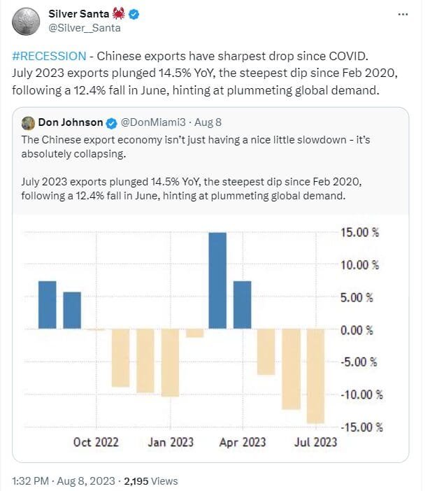 China's ambassador to the United States, Xie Feng, has attributed the decline in US-China trade to US tariffs and export controls.