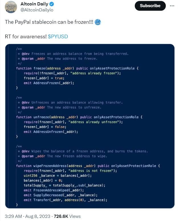 PayPal is issuing its internal stablecoin called the PYUSD. However, the venture is riddled in controversy amid centralization allegations. 