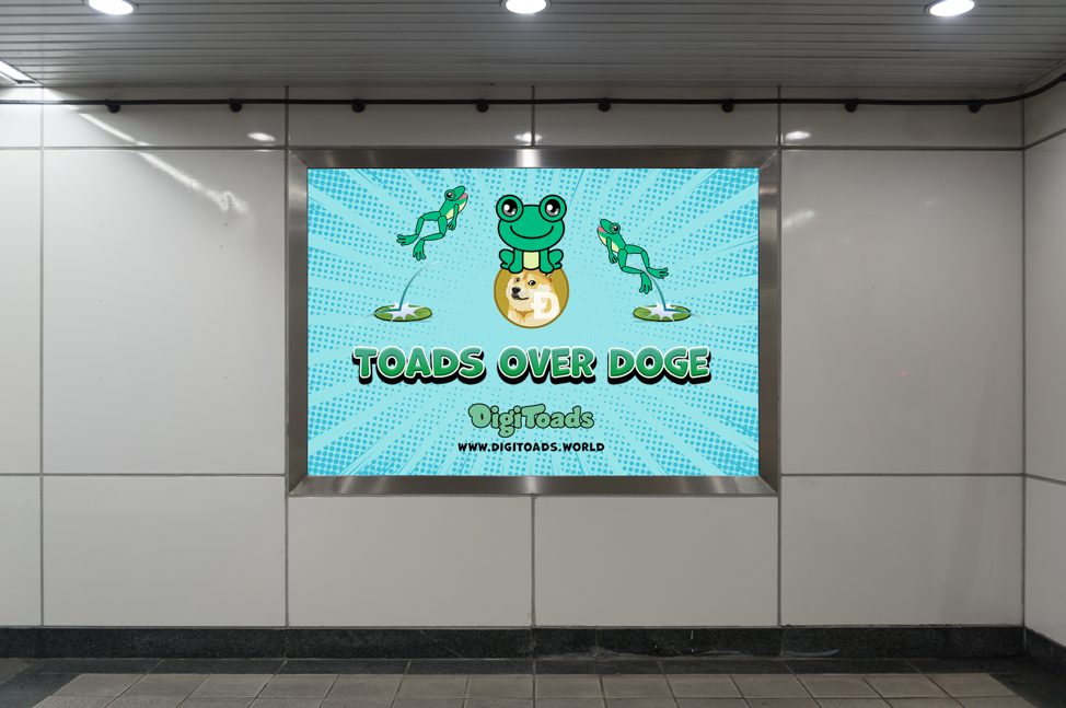 Move Over, Dogecoin: DigiToads Surges as the new memecoin king