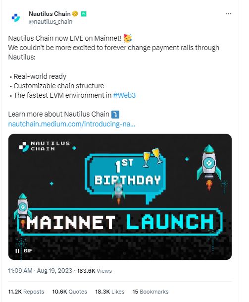 nautilus chain mainnet launch, Solana&#8217;s ZBC Coin Outperforms Crypto Bigwigs After Nautilus Chain Mainnet Launch