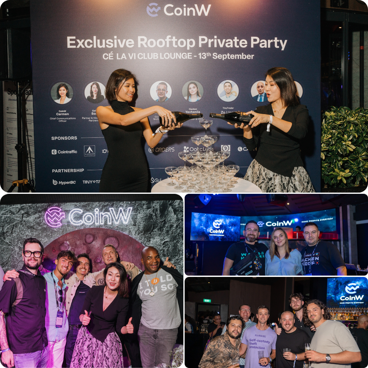 , CoinW TOKEN2049 After Party Concludes, Sharing Insights on Sustaining Growth Through Crypto Winter
