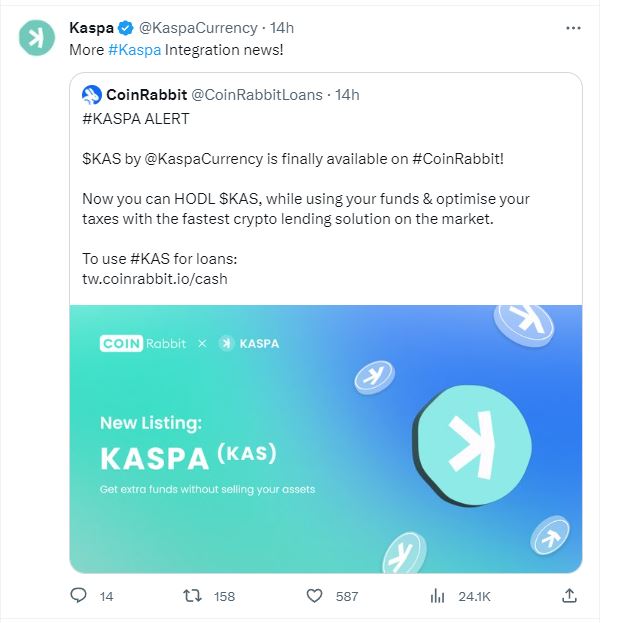 KAS Price, A 90% Crash Awaits Kaspa (KAS) Token Price