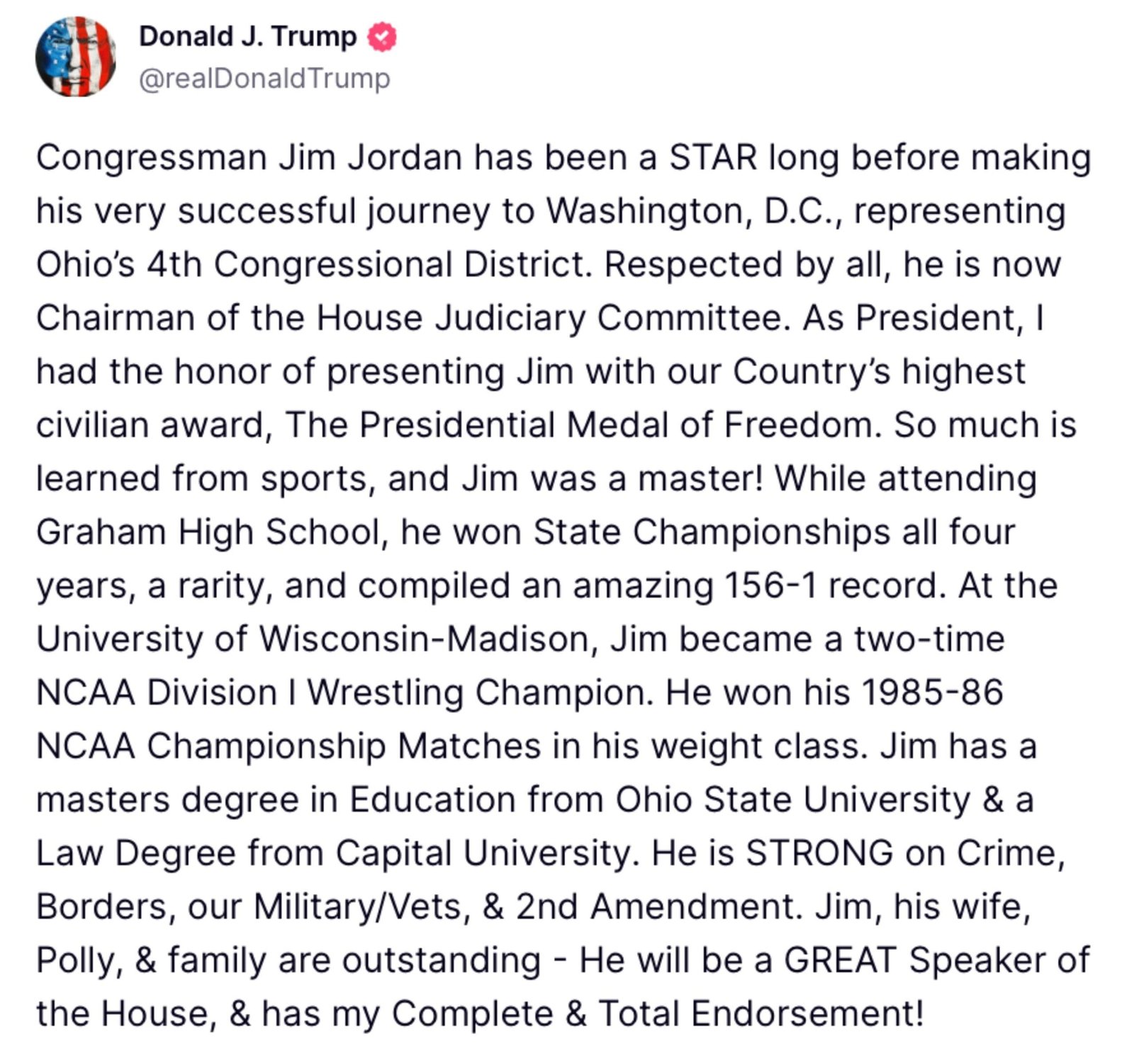 Former US President Donald Trump has endorsed Jim Jordan, an outspoken critique of Washington's continued funding for Ukraine, to replace Kevin McCarthy as House Speaker .