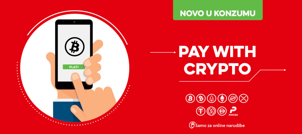 Pay with crypto